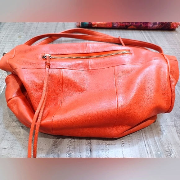 SUNDANCE DAY & MOOD LIGHT BROWN LEATHER SHOULDER BAG! - Picture 3 of 7